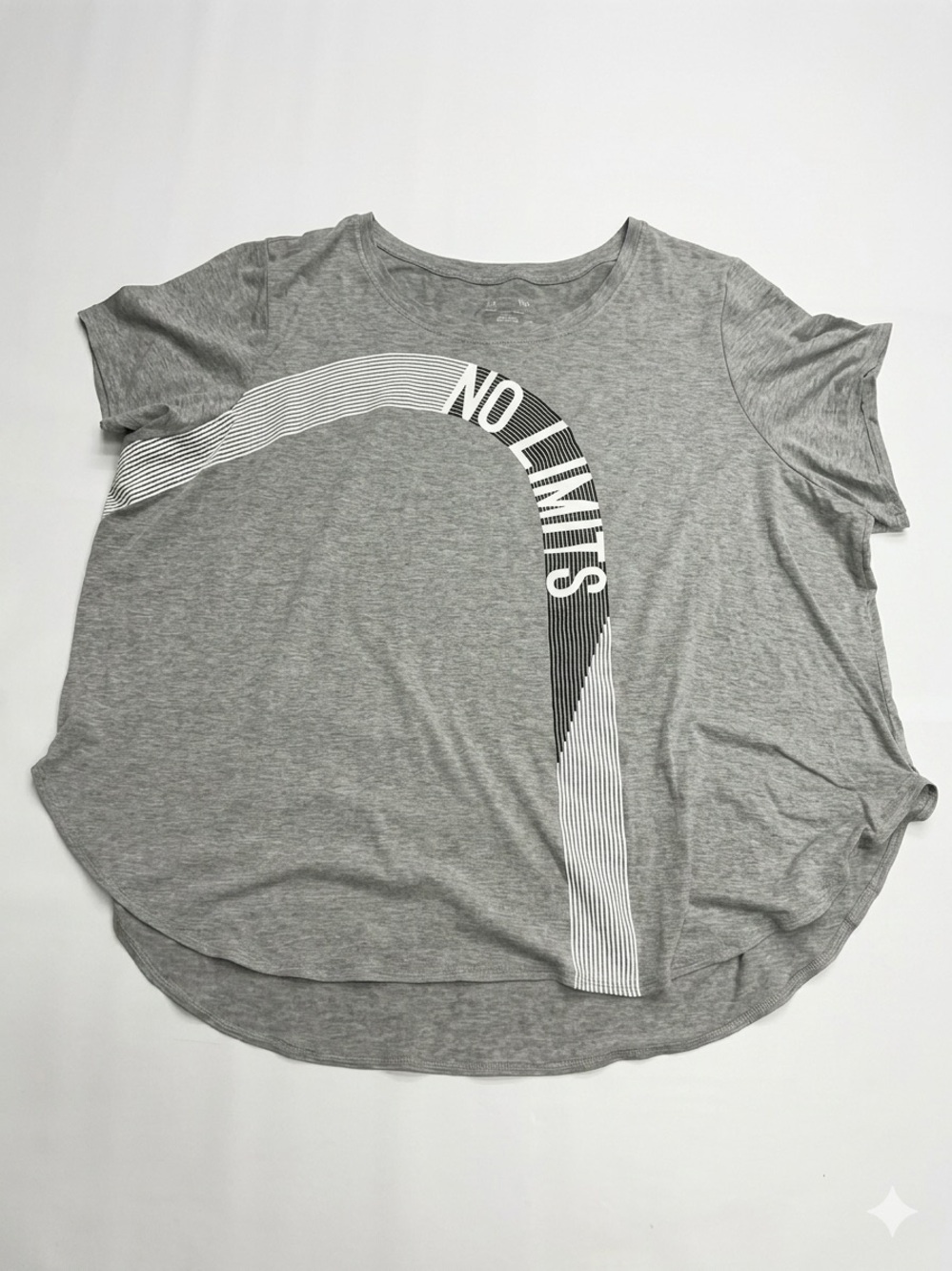 No Limits Gray Graphic Women's Tee